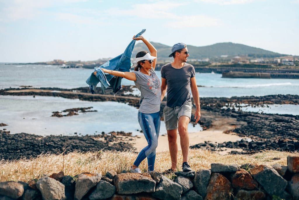 Olle-gil Trail along the southern coast