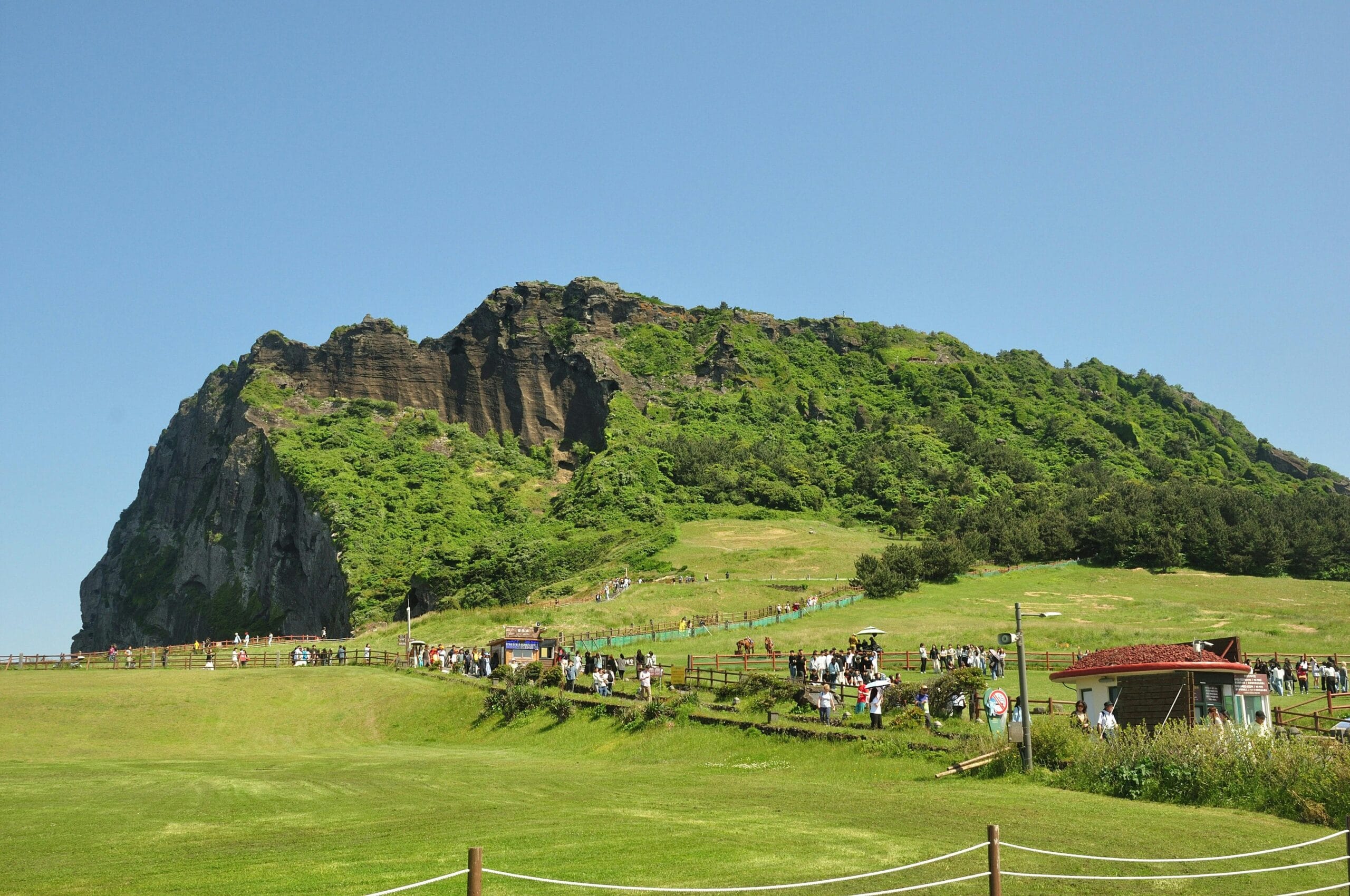 Seongsan Ilchulbong (Sunrise Peak) – iconic volcanic crater