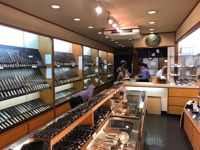 Kyoto’s renowned knife shop