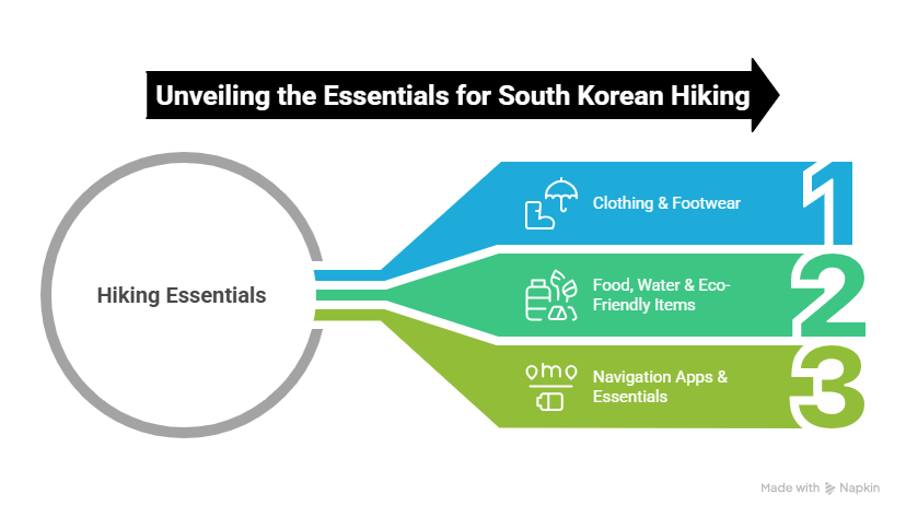 Hiking in South Korea
