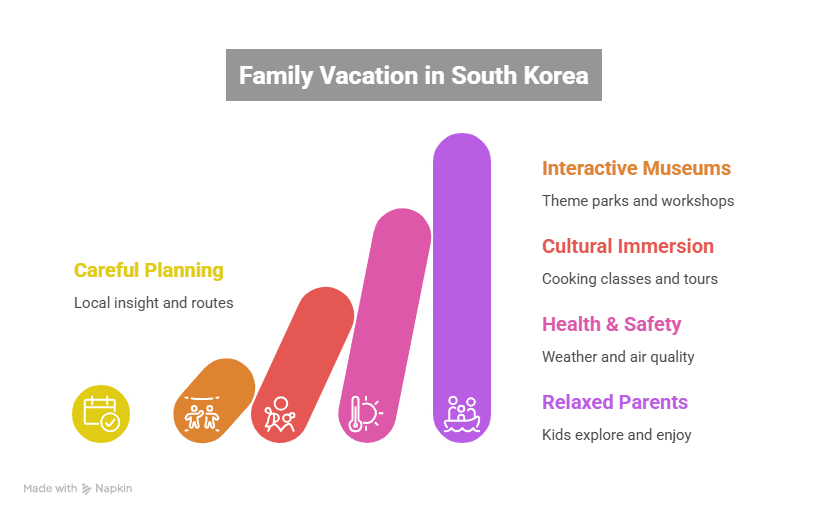 Family Summer Vacation in South Korea

