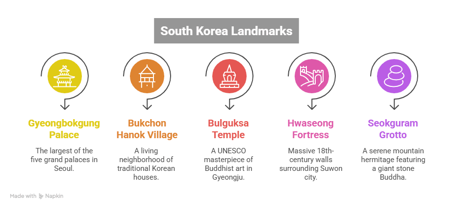  Historical Landmarks in South Korea