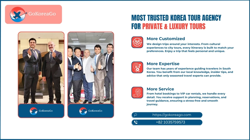 Most Trusted Korea Tour Agency for Private & Luxury Tours