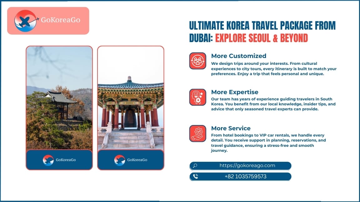 Ultimate Korea Travel Package from Dubai: Explore Seoul & Beyond