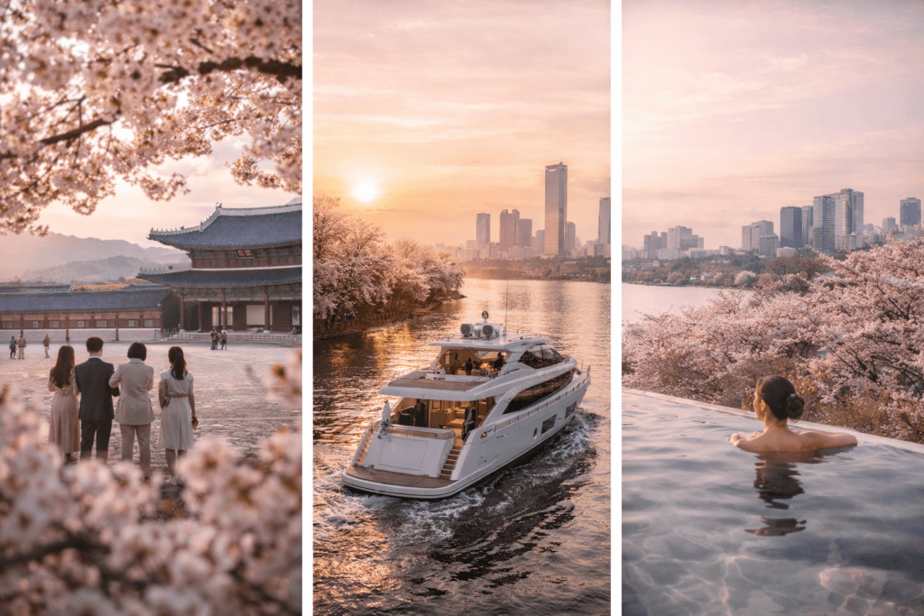 KOREA DURING CHERRY BLOSSOM TIME