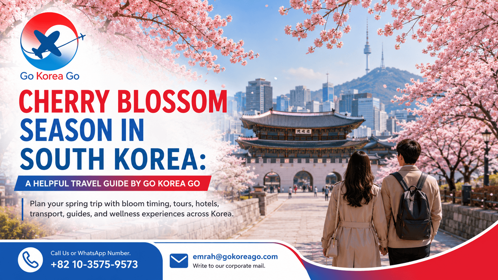 Cherry Blossom Season in South Korea: A Helpful Travel Guide by Go Korea Go