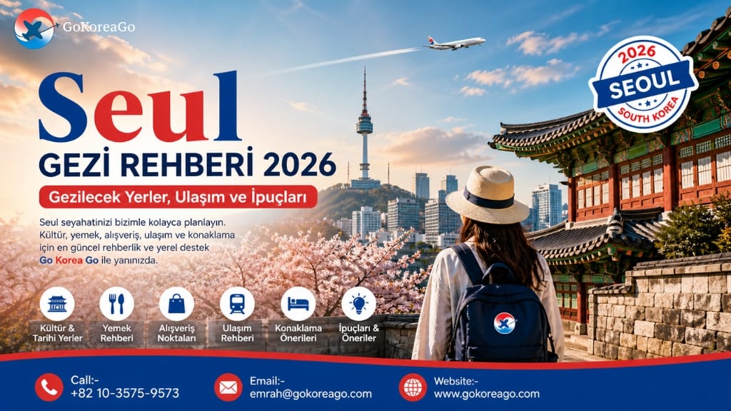 Seul Gezi Rehberi 2026: Gezilecek Yerler, Ulaşım ve İpuçları